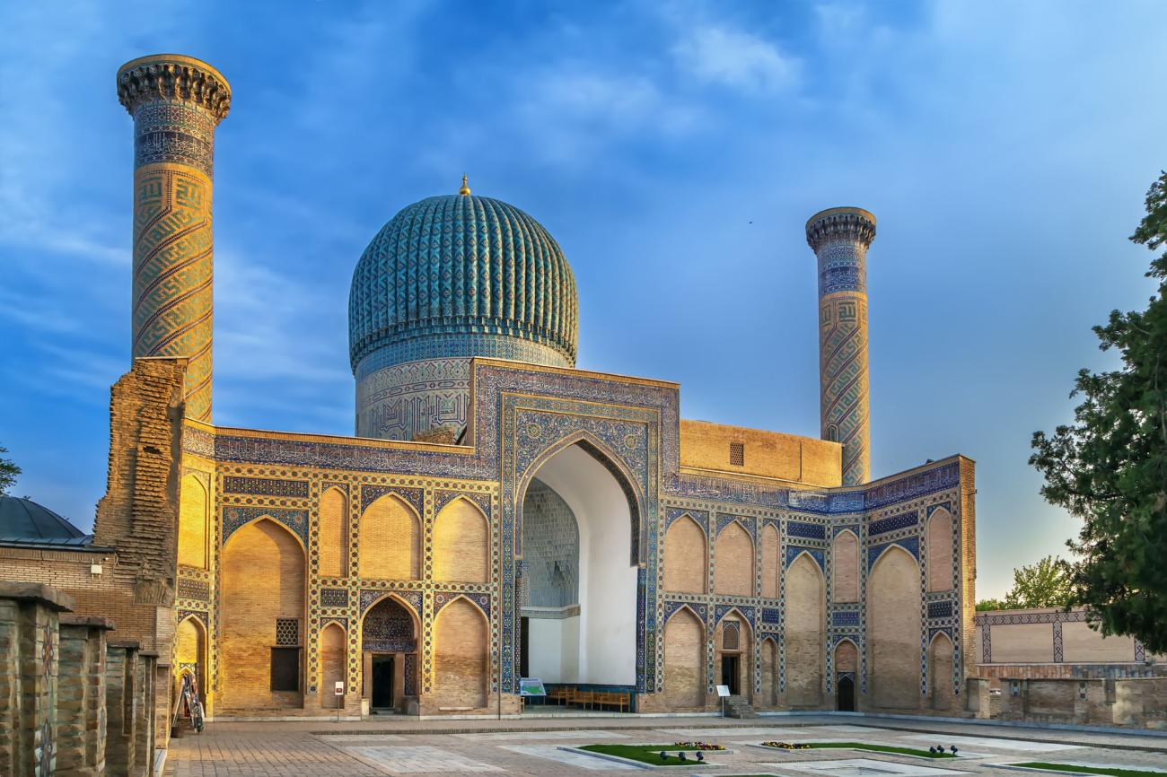 Gur-e-Amir at sunrise